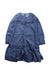 A Blue Long Sleeve Dresses from Crewcuts in size 8Y for girl. (Front View)