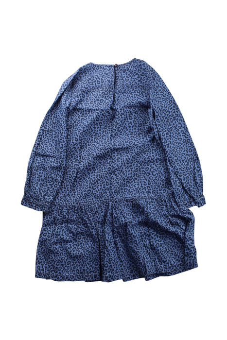 A Blue Long Sleeve Dresses from Crewcuts in size 8Y for girl. (Back View)