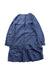 A Blue Long Sleeve Dresses from Crewcuts in size 8Y for girl. (Back View)