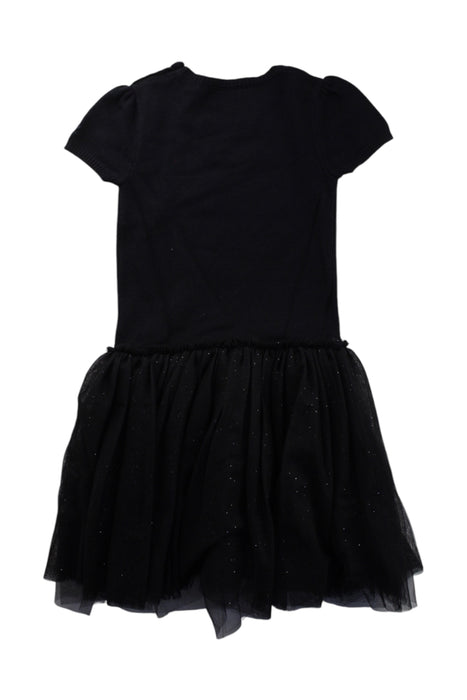 A Black Short Sleeve Dresses from Polo Ralph Lauren in size 6T for girl. (Back View)
