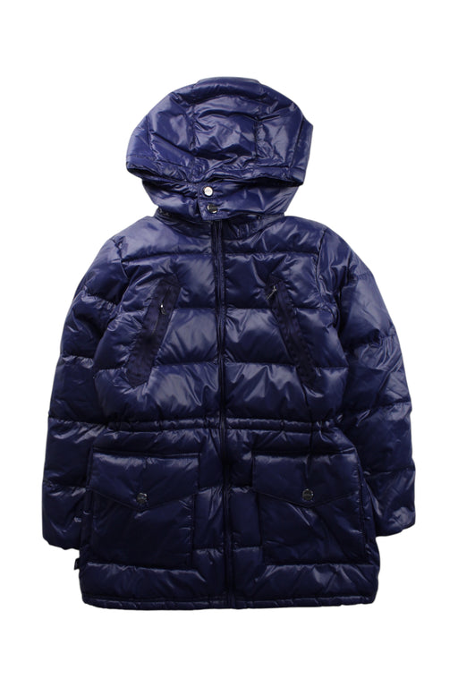 A Navy Puffer/Quilted Coats & Outerwear from Polo Ralph Lauren in size 7Y for neutral. (Front View)