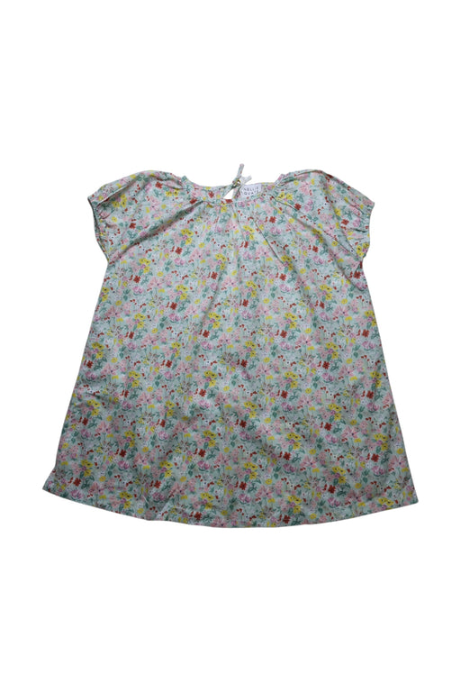 A Multicolour Short Sleeve Dresses from Nellie Quats in size 6T for girl. (Front View)