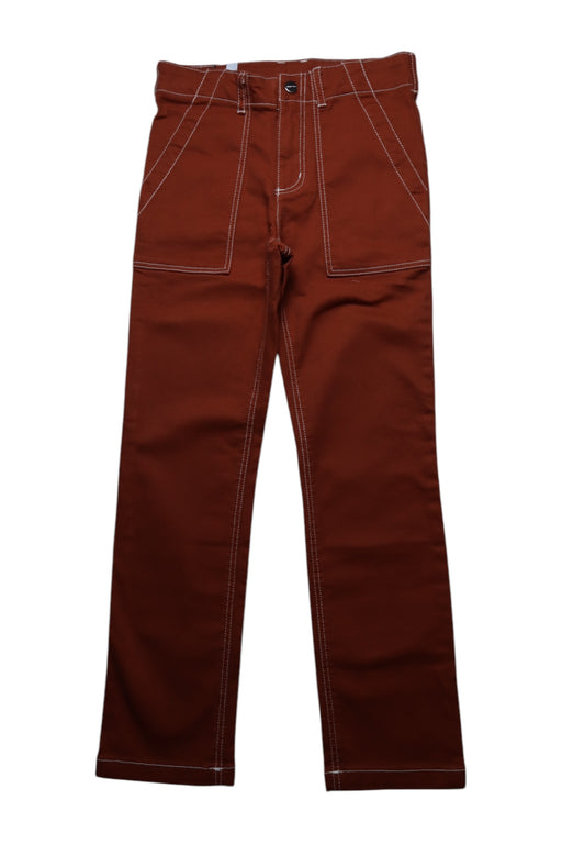 A Brown Casual Pants from Jacadi in size 8Y for neutral. (Front View)