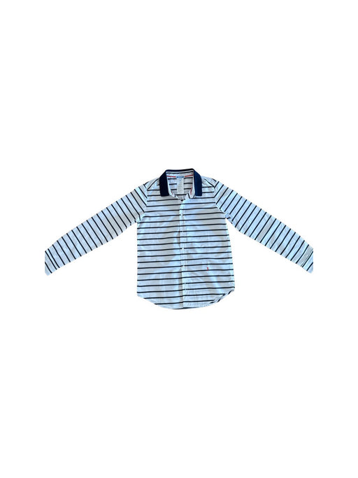 A Blue Long Sleeve Shirts from Jacadi in size 12Y for boy. (Front View)