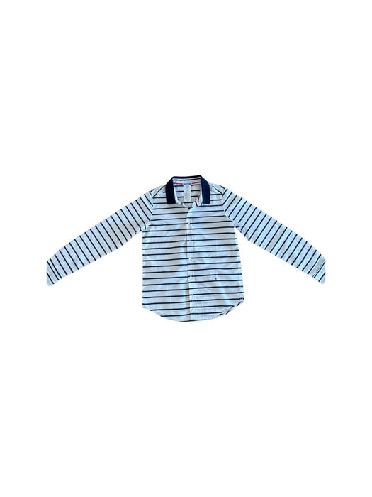 A Blue Long Sleeve Shirts from Jacadi in size 12Y for boy. (Front View)