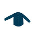 A Blue Long Sleeve Shirts from Cyrillus in size 12Y for boy. (Front View)
