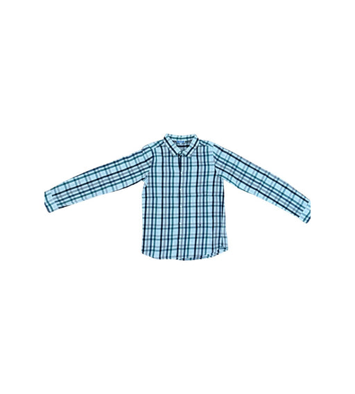 A Blue Long Sleeve Shirts from Jacadi in size 12Y for boy. (Front View)