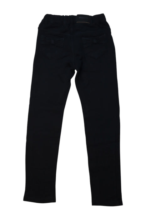 A Black Leggings from Mayoral in size 6T for girl. (Back View)