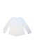 A White Long Sleeve Tops from Mayoral in size 6T for girl. (Back View)