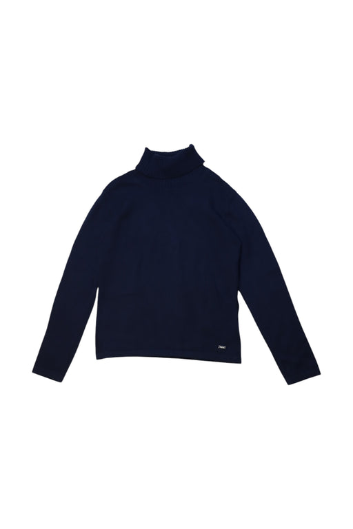 A Navy Knit Sweaters from Mayoral in size 6T for neutral. (Front View)