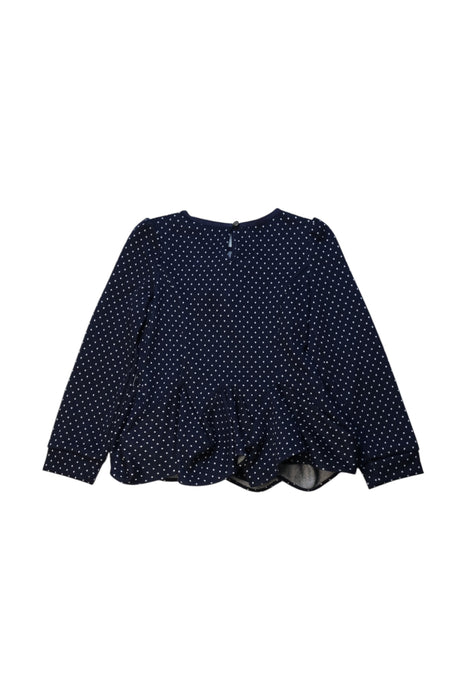 A Navy Long Sleeve Tops from Nicholas & Bears in size 6T for girl. (Back View)