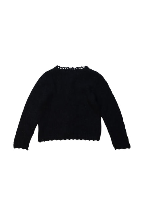 A Black Cardigans from Bonpoint in size 2T for girl. (Back View)