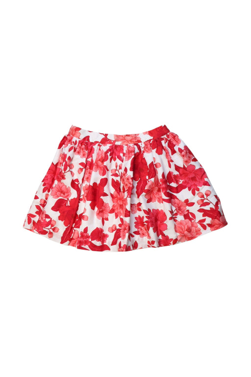 A Red Short Skirts from Mayoral in size 6T for girl. (Front View)