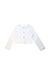 A White Lightweight Jackets from Mayoral in size 7Y for girl. (Front View)