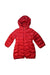 A Red Puffer/Quilted Coats & Outerwear from Mayoral in size 6T for girl. (Front View)