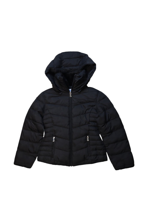 A Black Puffer/Quilted Coats & Outerwear from Mayoral in size 8Y for neutral. (Front View)