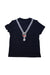 A Navy Short Sleeve T Shirts from Nicholas & Bears in size 4T for boy. (Back View)