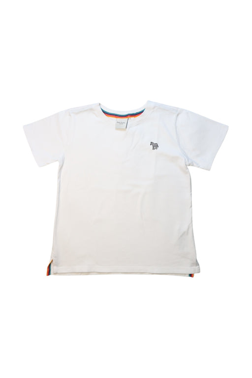 A White Short Sleeve T Shirts from Paul Smith in size 5T for neutral. (Front View)