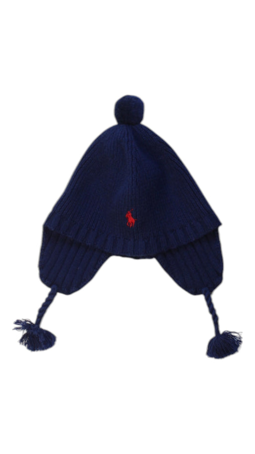 A Navy Winter Hats from Polo Ralph Lauren in size O/S for neutral. (Front View)