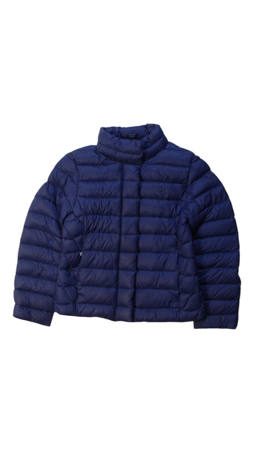 A Navy Puffer/Quilted Coats & Outerwear from Polo Ralph Lauren in size 5T for neutral. (Front View)