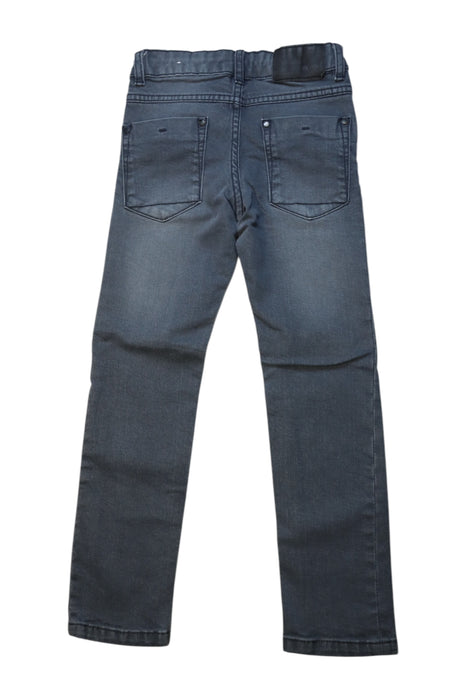 A Grey Jeans from Boss in size 8Y for neutral. (Back View)