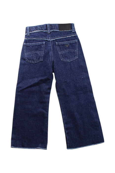 A Blue Jeans from Armani in size 4T for boy. (Back View)