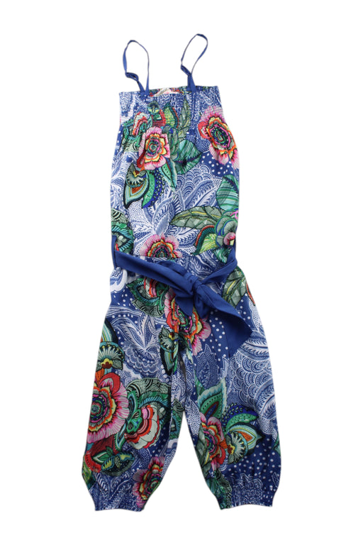 A Multicolour Sleeveless Rompers from Desigual in size 3T for girl. (Front View)