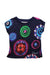 A Multicolour Short Sleeve Tops from Desigual in size 3T for girl. (Front View)