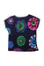 A Multicolour Short Sleeve Tops from Desigual in size 3T for girl. (Back View)