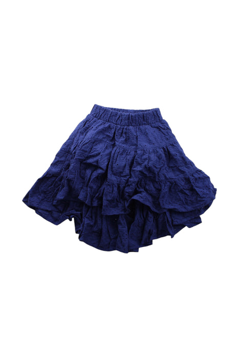 A Blue Tulle Skirts from Monnalisa in size 4T for girl. (Front View)