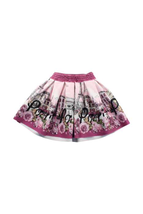 A Multicolour Short Skirts from Monnalisa in size 4T for girl. (Front View)