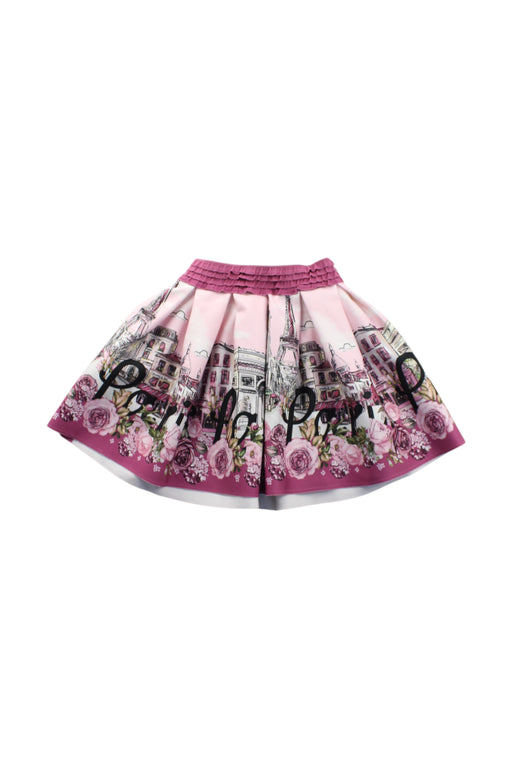 A Multicolour Short Skirts from Monnalisa in size 4T for girl. (Front View)