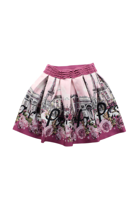 A Multicolour Short Skirts from Monnalisa in size 4T for girl. (Back View)