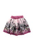 A Multicolour Short Skirts from Monnalisa in size 4T for girl. (Back View)