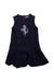 A Navy Sleeveless Dresses from Ferrari in size 4T for girl. (Front View)