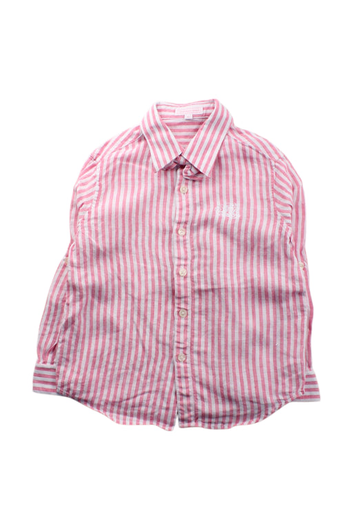 A Pink Long Sleeve Shirts from Nicholas & Bears in size 6T for neutral. (Front View)