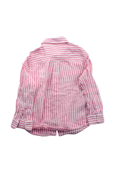 A Pink Long Sleeve Shirts from Nicholas & Bears in size 6T for neutral. (Back View)