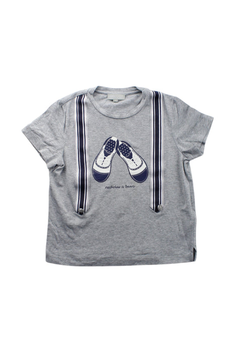 A Grey Short Sleeve T Shirts from Nicholas & Bears in size 3T for neutral. (Front View)