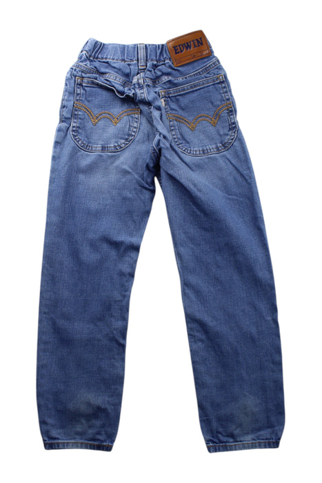 A Blue Jeans from EDWIN in size 7Y for neutral. (Back View)