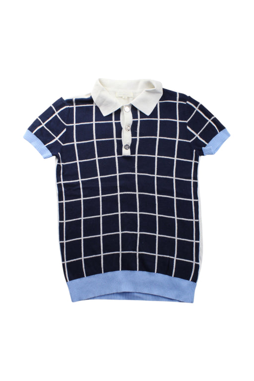 A Navy Short Sleeve Polos from Nicholas & Bears in size 8Y for neutral. (Front View)