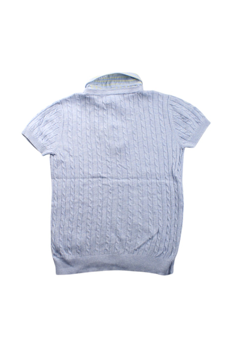 A Blue Short Sleeve Shirts from Nicholas & Bears in size 6T for boy. (Back View)