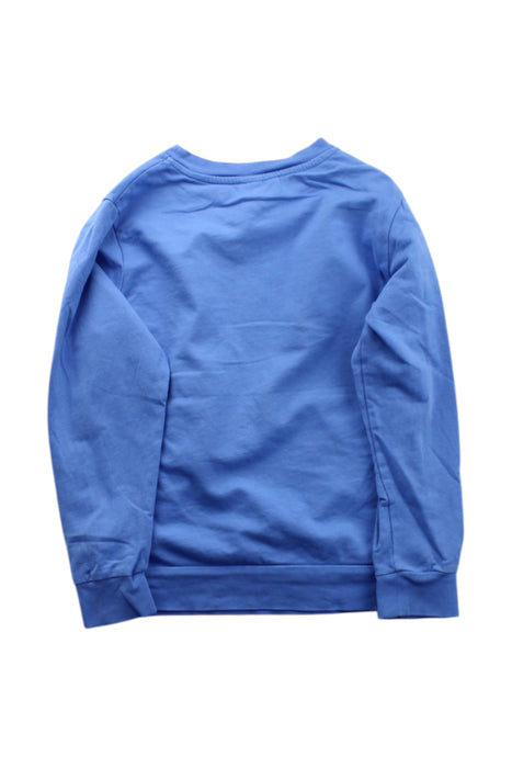 A Blue Crewneck Sweatshirts from Petit Bateau in size 8Y for neutral. (Back View)