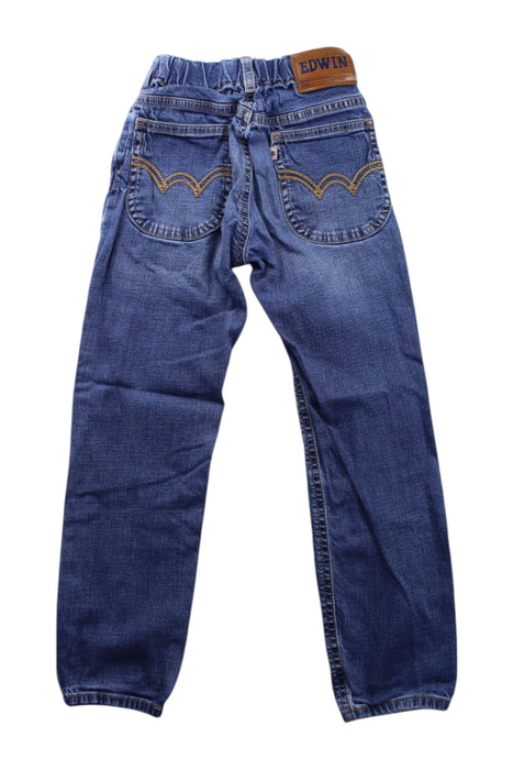 A Blue Jeans from EDWIN in size 7Y for neutral. (Back View)