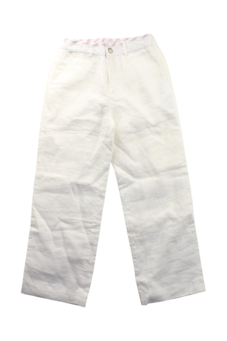 A White Casual Pants from Nicholas & Bears in size 6T for neutral. (Front View)