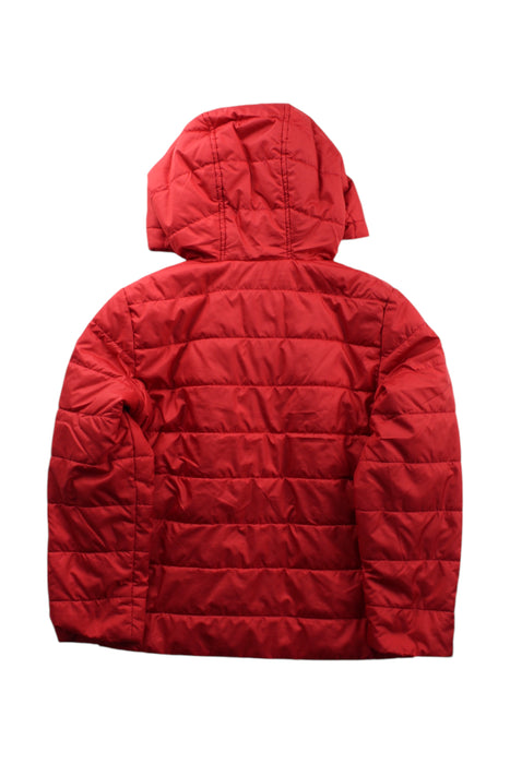 A Red Puffer/Quilted Coats & Outerwear from Michael Kors in size 5T for neutral. (Back View)