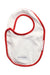 A Red Bibs from Armani in size O/S for neutral. (Back View)