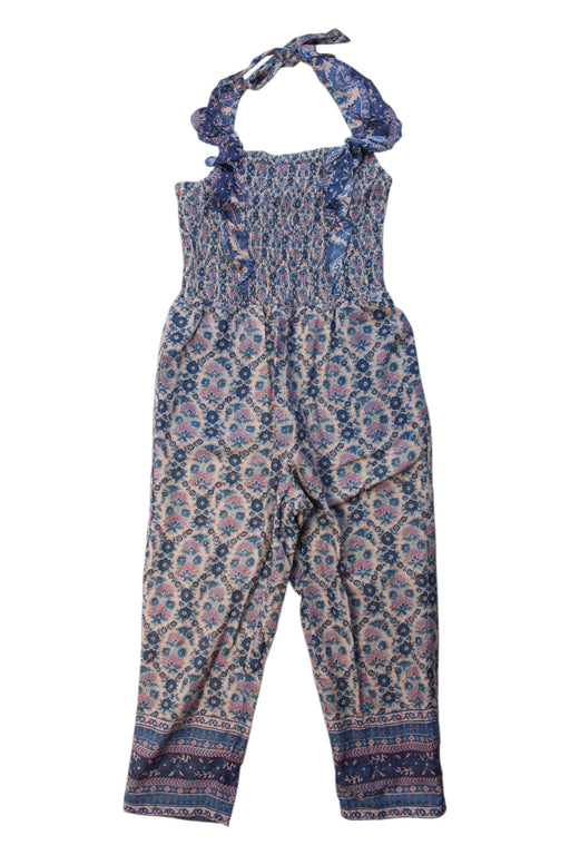 A Blue Sleeveless Rompers from Sea New York in size 5T for girl. (Front View)