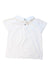 A White Short Sleeve Tops from Jacadi in size 6T for girl. (Back View)