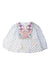 A Multicolour Long Sleeve Tops from Bonne Mere in size 6T for girl. (Front View)