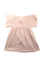 A Pink Long Sleeve Dresses from Chloe in size 6T for girl. (Back View)